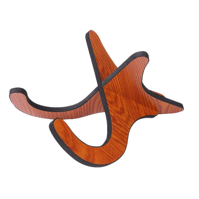 Violin Stand, Wooden Board Detachable Instrument Stand Holder for Ukulele Mandolin Violin Banjo