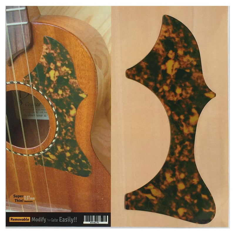 Pickguard Sticker Decal for Ukuleles - Amber