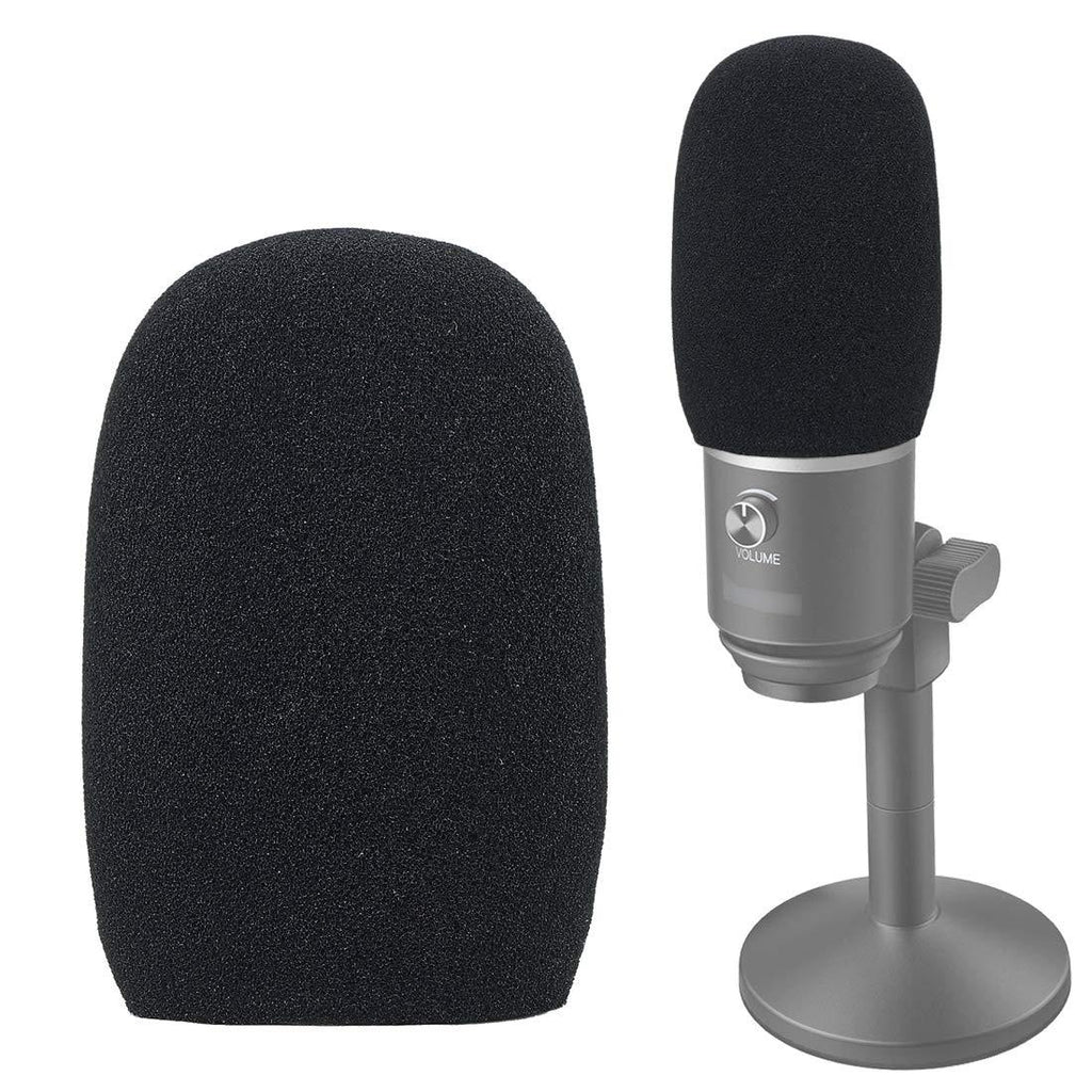 YOUSHARES Foam Microphone Windscreen - Wind Cover Mic Pop Filter Compatible with FIFINE USB Microphone (K670) for Recording, Podcasting Foam Cover