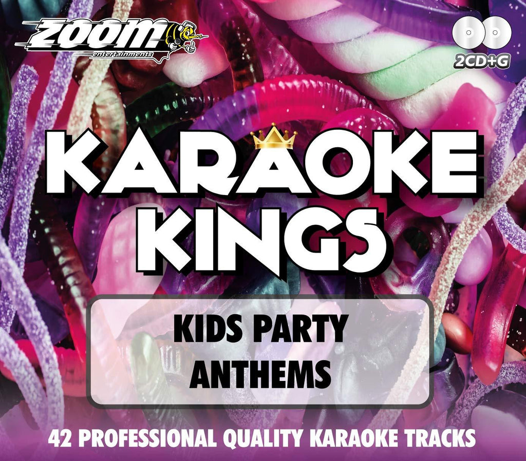 Zoom Karaoke CD+G - Karaoke Kings Vol. 2 - Kids Party Anthems (Double CD+G)