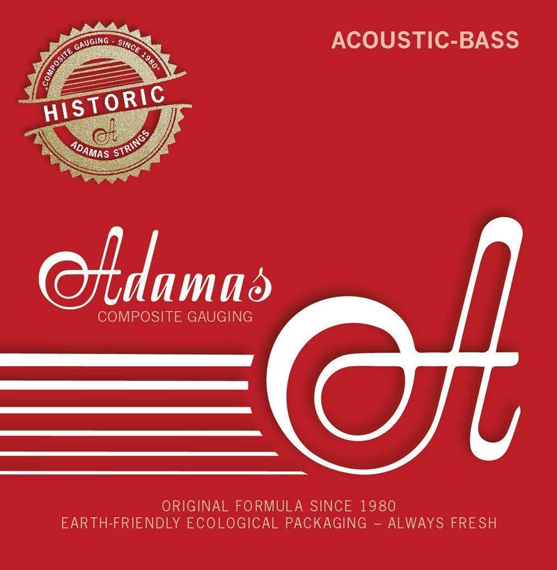 Adamas Strings for Acoustic Guitar Phosphor Bronze, solid brass ball-end Set 4-string med 5300M 4 Strings Medium