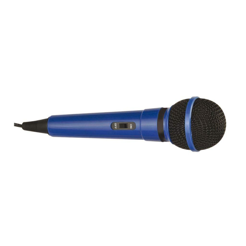 Dynamic Handheld Karaoke Microphone with 3.5mm Plug (Blue) Blue