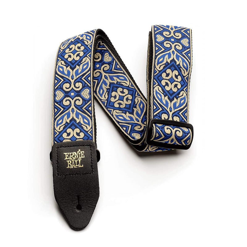 Ernie Ball Tribal Blue Jacquard Strap