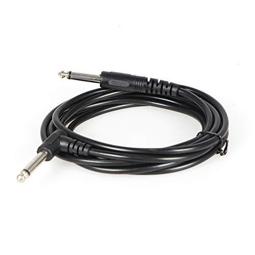 WorldOfMusic Professional 5m/14ft Electric Guitar Cable 1/4" Jack 6.5mm Connector Amp Lead - Gigs, Home, Studio - Gibson Fender PRS G&L Rickenbacker Ibanez ESP Jackson Schecter Epiphone Yamaha Ovation