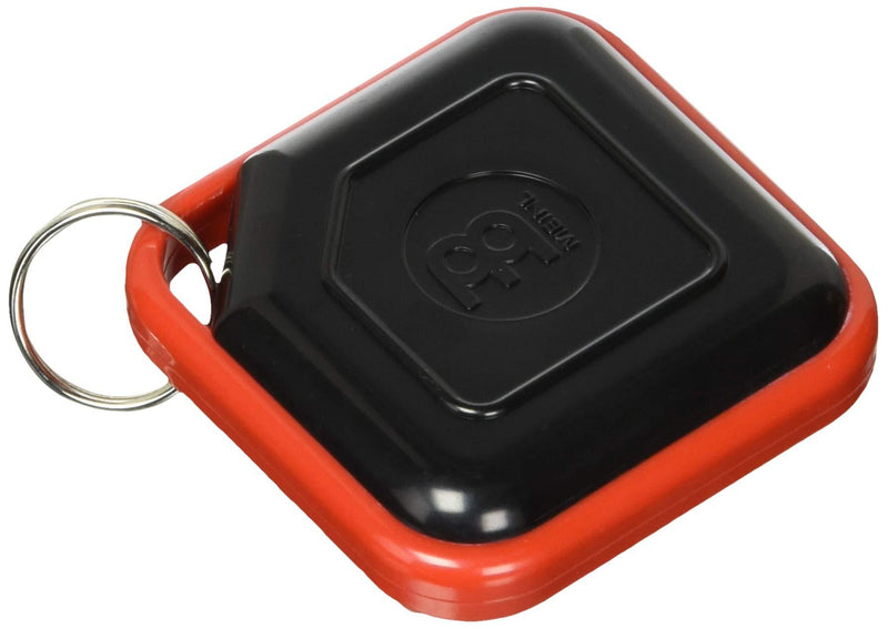 Meinl Percussion Strudy ABS Plastic, Made in China-Perfect for Jam Sessions and Acoustic Shows, Key Ring Shaker, Black/Red (KRS-BK)