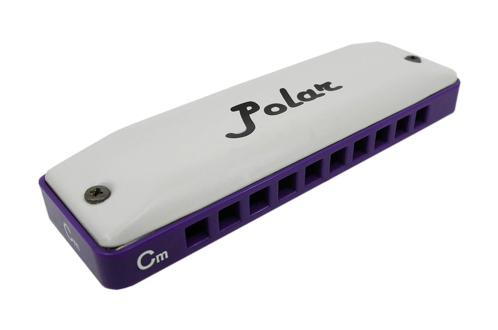 Diatonic harmonica HARMO POLAR key of G# Harmonic minor - Harmonica for Tango, Lounge white