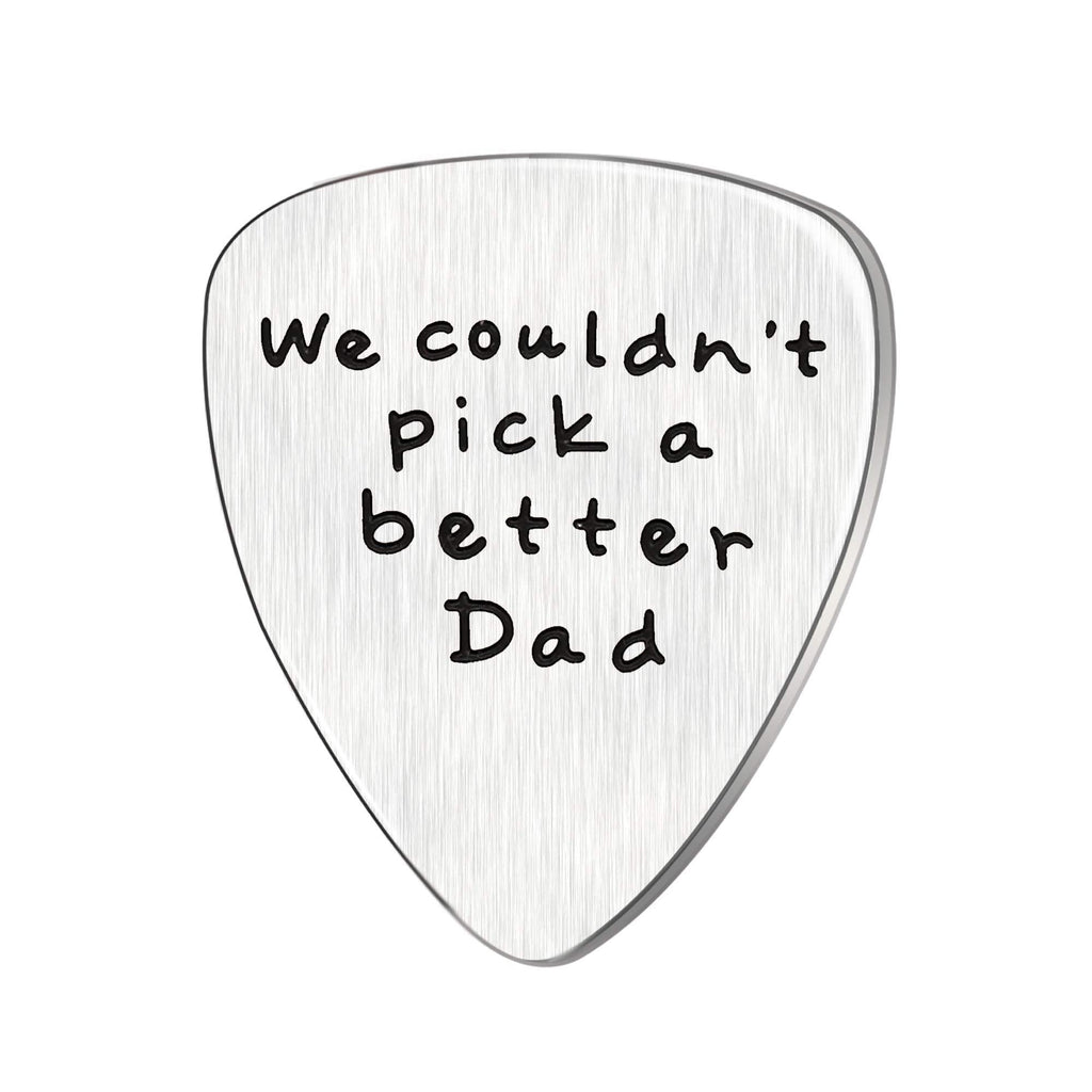 KENYG We Couldn't Pick A Better Dad Musical Instrument Accessories Guitar Picks Holder Fathers Day