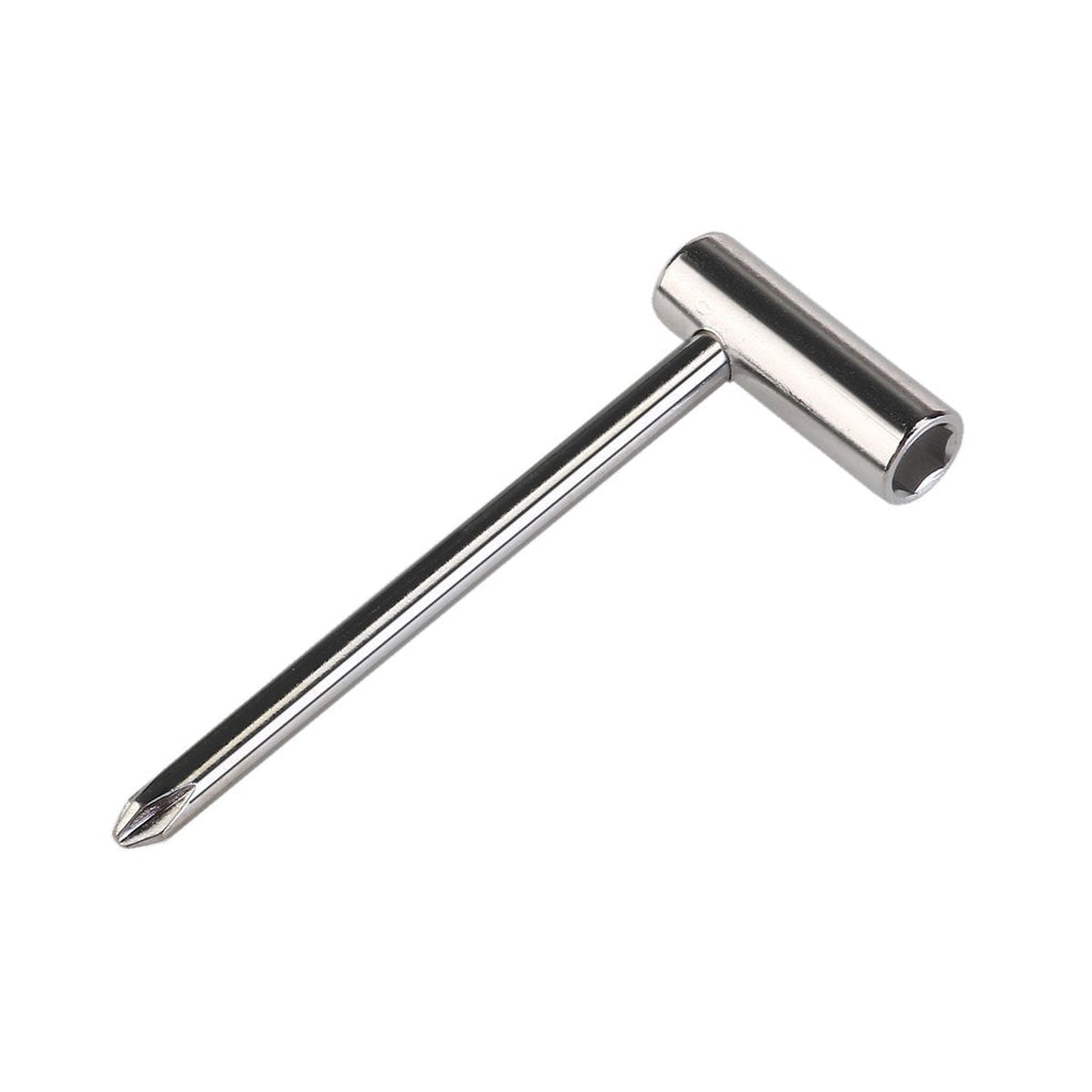 SUPVOX Guitar Truss Rod Wrench 8MM 5/16 Inch Metal Truss Rod Tool for Gibson Electric Guitar (Silver)