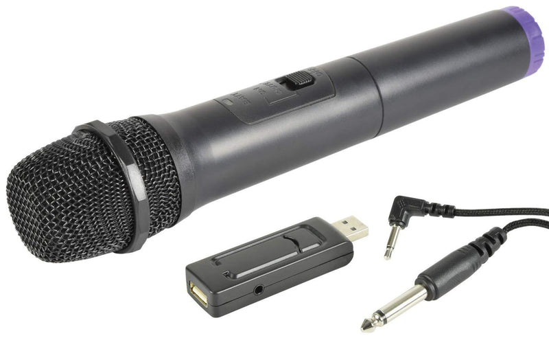 QTX | USB Powered Wireless Microphone System | UHF 864.8MHz Operating Frequency | 864.8MHz