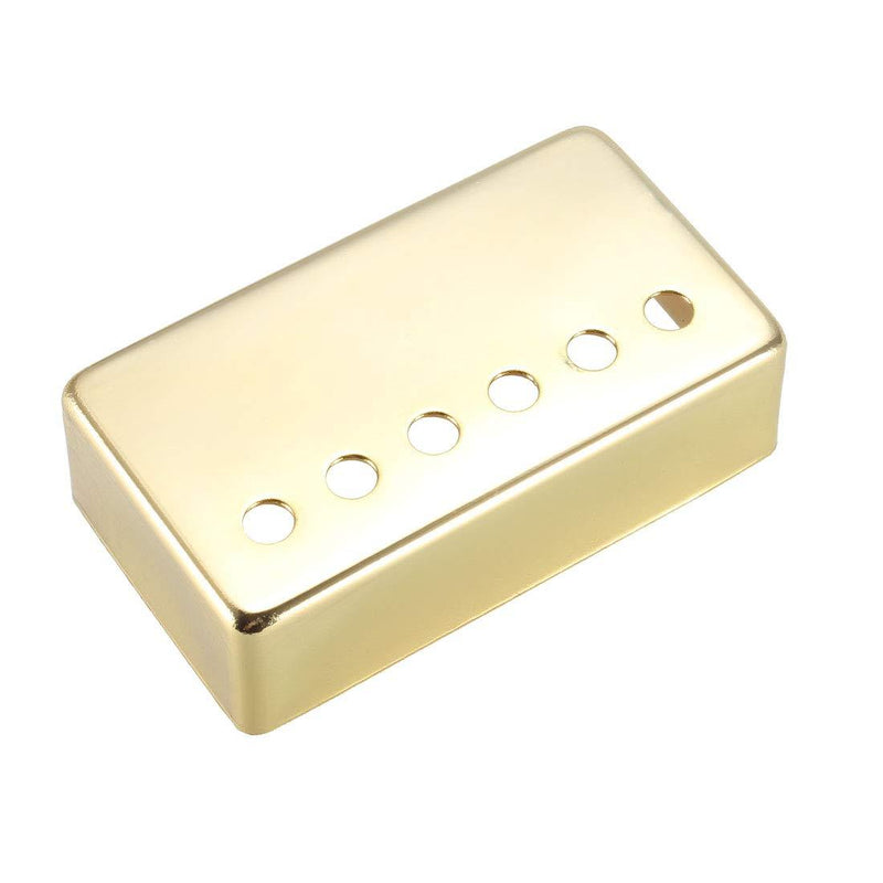 sourcing map 50mm Metal Humbucker Guitar Bridge Pickup Covers for Electric Guitar - Golden