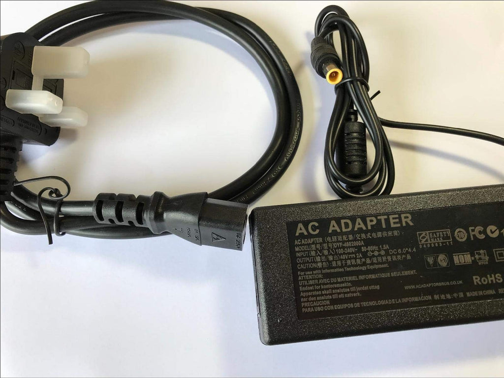 48V 2000mA Switching Power Adapter for model FJ-SW4802000F Swann Dvr Recorder