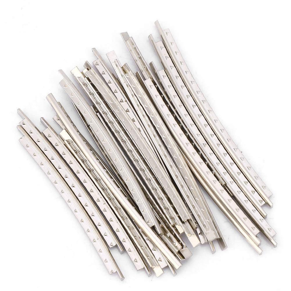 Bnineteenteam 22Pcs 2.2mm Copper-Nickel Alloy Guitar Fret Wire Set for Electric Guitar Accessories