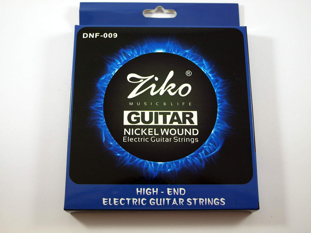 2 Sets of Ziko Electric Guitar Strings Model DNF-09 Gauge: 009-042 NIKEL