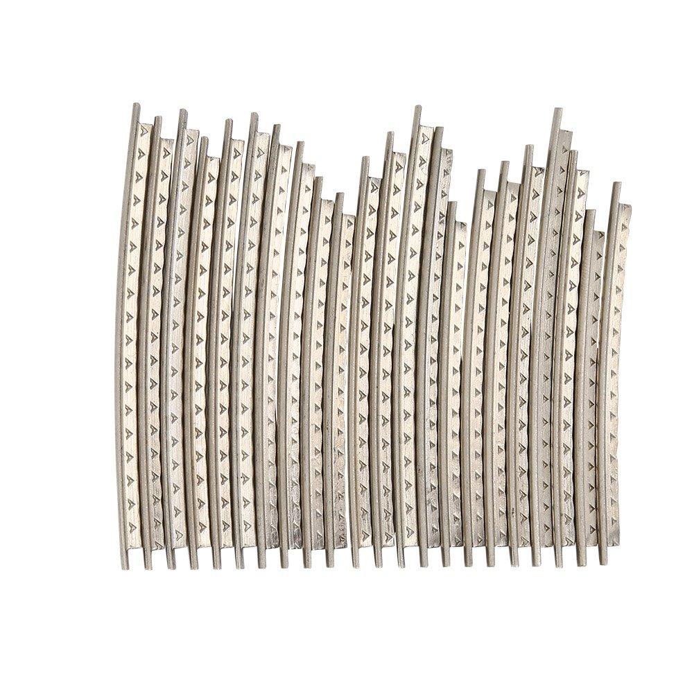 Nitrip 22Pcs Fret 2.2mm Silver Cupronickel Wire for Electric Guitar Accessories