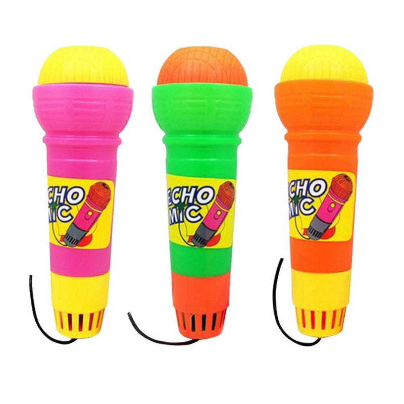 Toyvian 3pcs Echo Mic Magic Microphone Toy for Kids, Toddlers Party Favor, Rewards