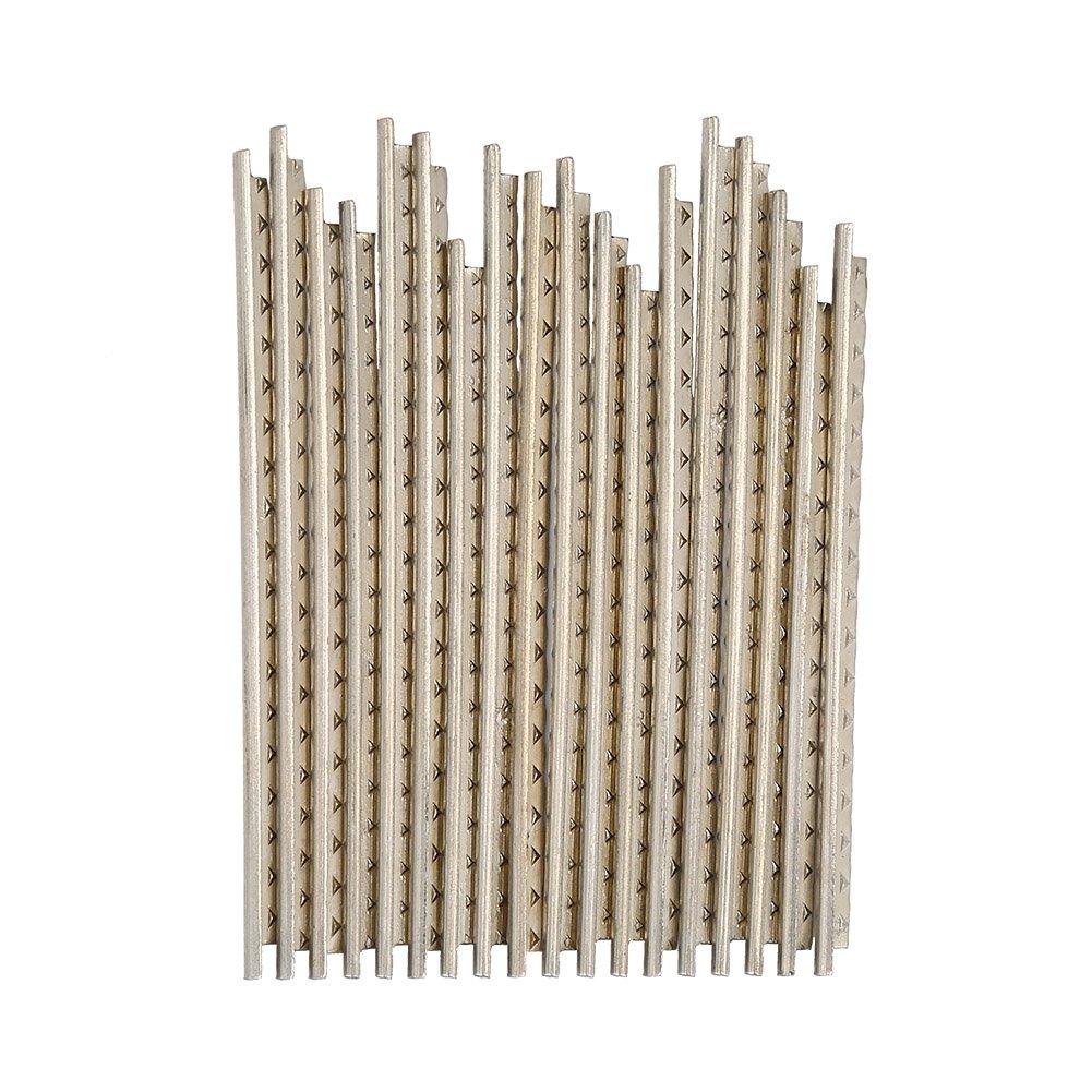 Guitar Fret Wires 18Pcs 2.0mm Guitar Fret Wires Replacement Parts for Electric Classical Acoustic Guitars Banjo Ukulele Mandolin