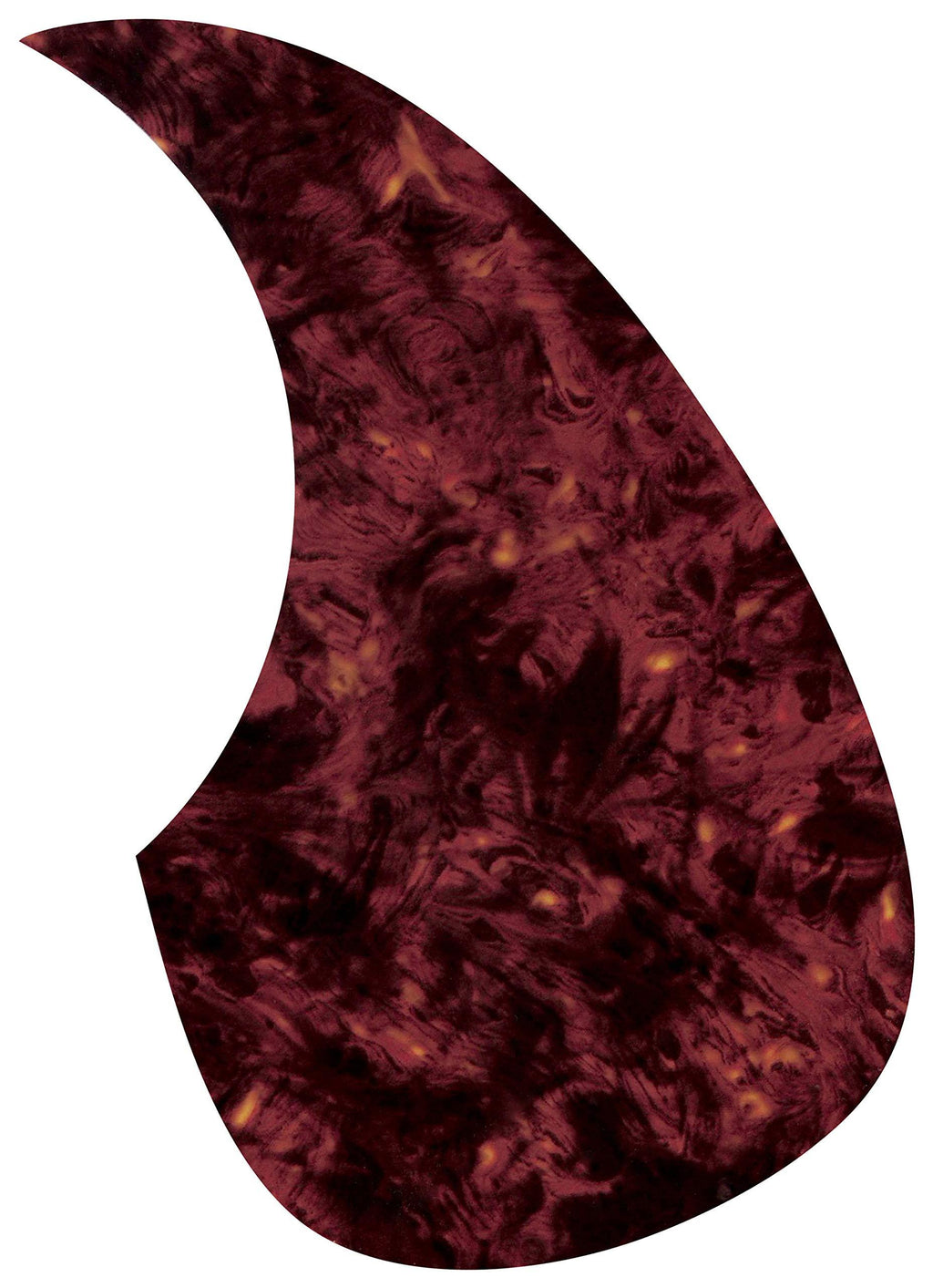 Golden Gate F-4014 Acoustic Guitar Pickguard, Red Tortoise