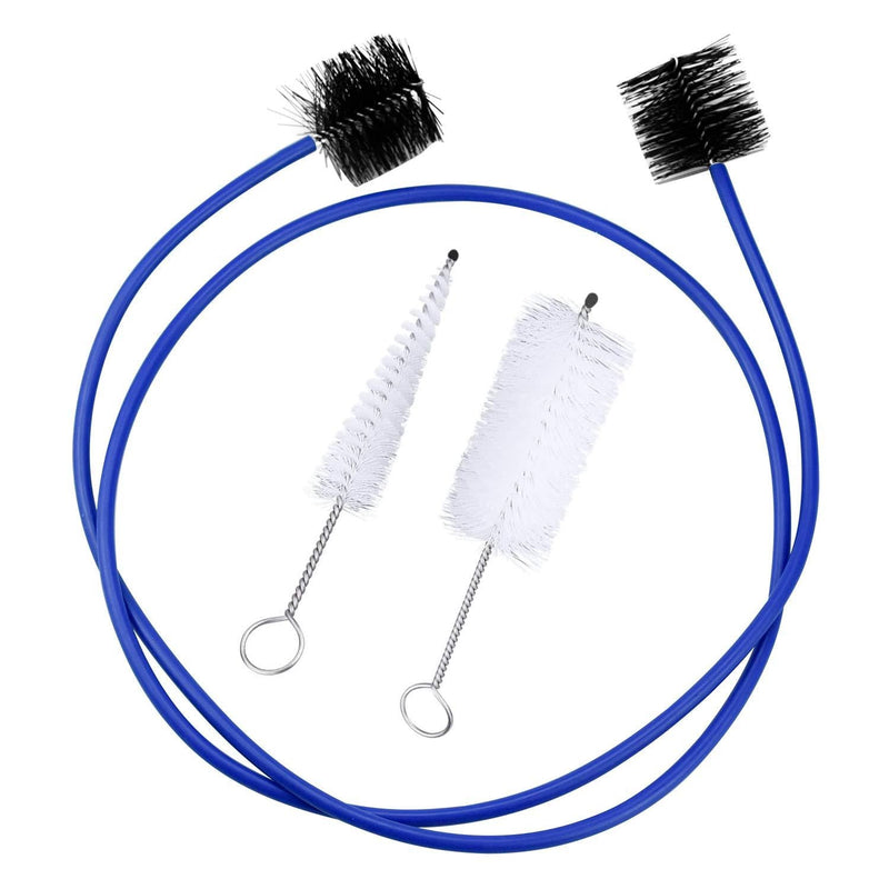 NATEE Trumpet Cleaning Kit, Set of 3 Trumpet Brushes, Cleaning Brush Trumpet Cleaning Kit Trumpet Brush Trumpet Cleaning Brushes Set Kit Musical Instrument Maintenance Care Accessory