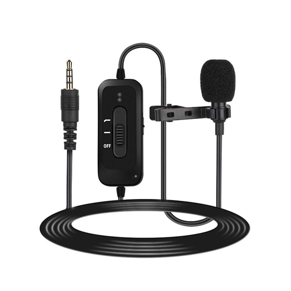 ShawFly Lavalier Lapel Microphone, with Earphone Jack, for Recording Youtube/Interview/Podcast/Vlog/,Live Streaming, Video Recording,Webcast,Online Teaching(3.5mm Jack) 2
