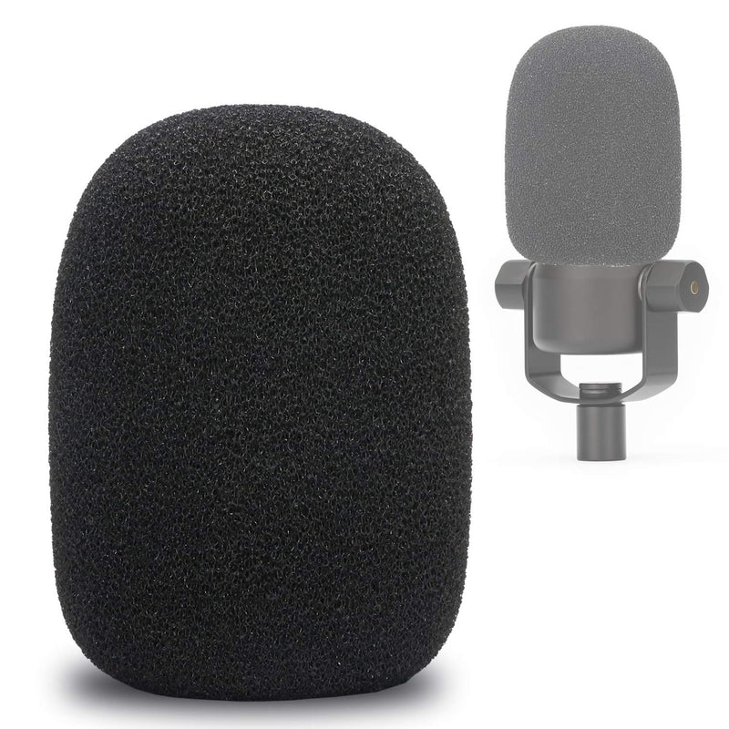 PodMic Pop Filter - Mic Windscreen Foam Wind Cover for Rode PodMic Podcasting Microphone to Blocks Out Plosives
