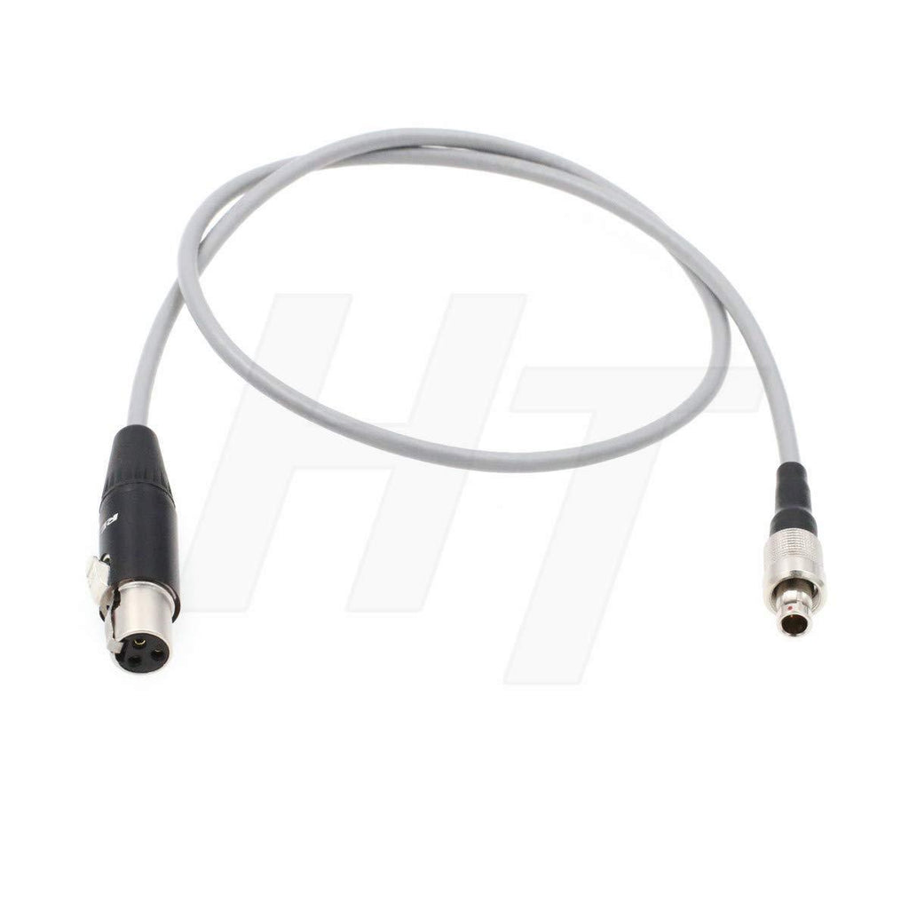 TA3F to 3-Pin Audio Output Cable for Sennheiser SK/Zaxcom TRX900 WisyCom