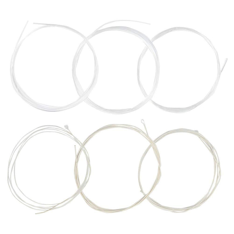 7Pcs Replacement Metal Strings for Acoustic Guitar, Acoustic Guitar 7 Sturdy Strings for Guitar Accessories, Guitar Strings in Brass Alloy and Steel Wire