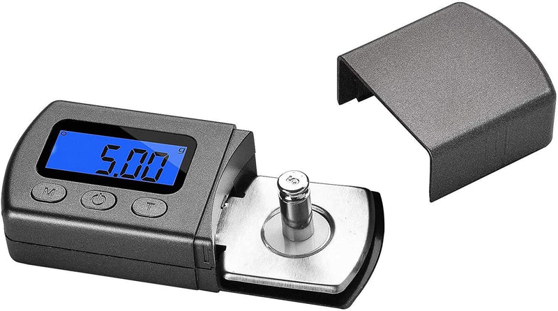 DIGITNOW Digital Turntable Stylus Force Scale Gauge Tester High Precise 0.01g Blue LCD Backlight, for Tonearm Phono Cartridge