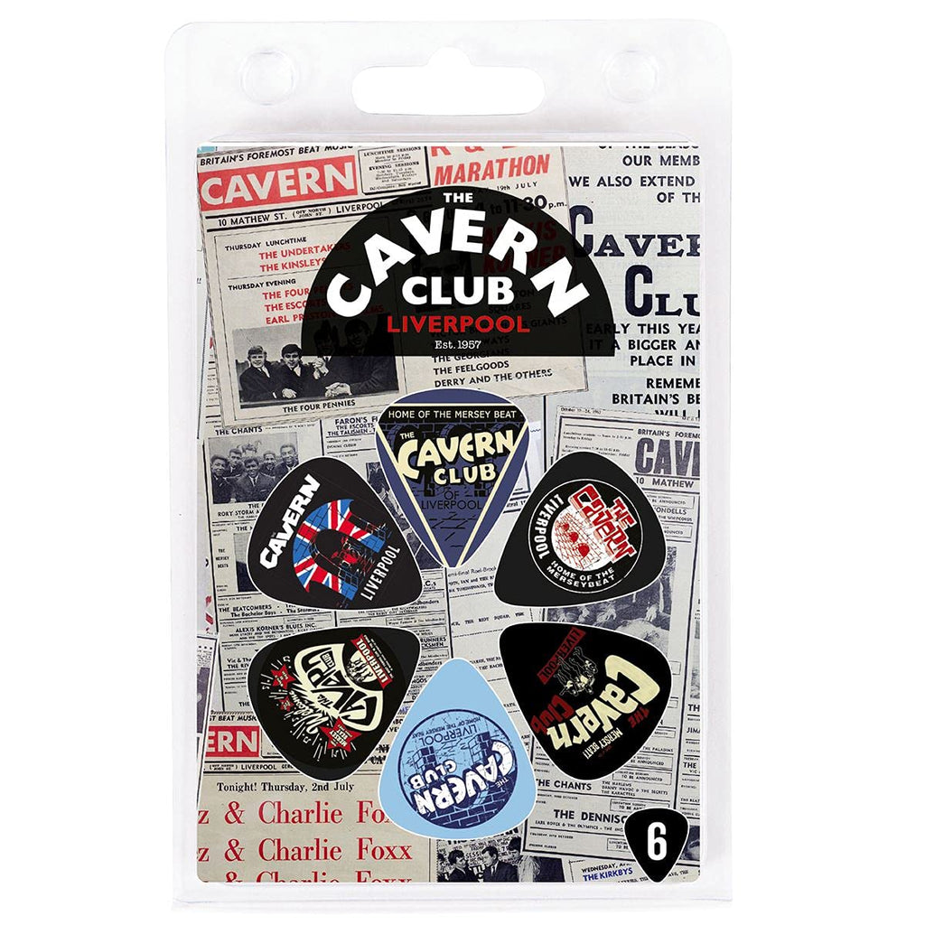The Cavern Club 6 Pick Pack ~ Press CVP65