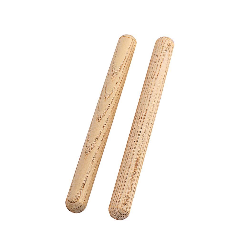 Alnicov 1 Pair of Rhythm Sticks Birch Drumsticks Musical Gift Percussion Instrument Parts & Accessories
