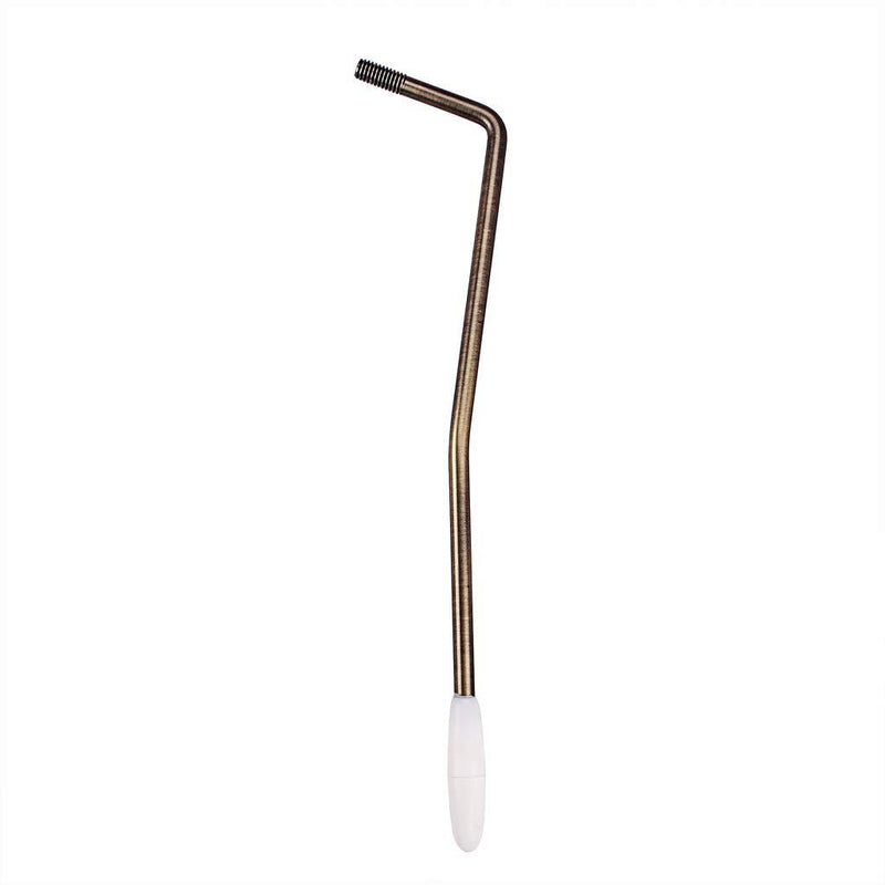 Alnicov 6mm Whammy Bar Thread Single Tremolo Arm with Tip Cap-Bronze