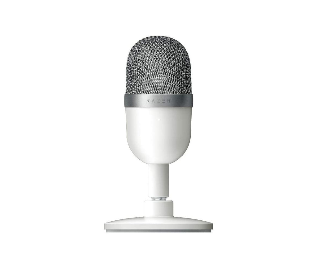Razer Seiren Mini - Ultra-Compact Condenser Microphone - Mercury - FRML Mercruy / White