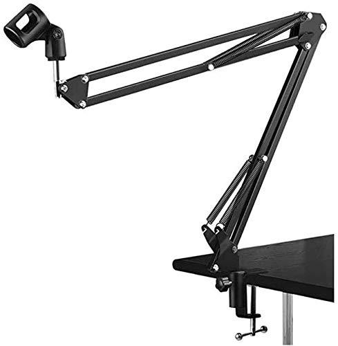 Namvo Professional Adjustable Microphone Arm Stand, Suspension Boom Scissor Mic stand for Radio Broadcasting Studio, Voice-Over Sound Studio, Stages, and TV Stations