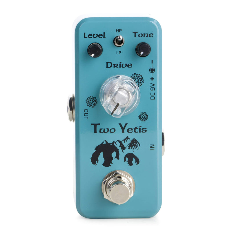 Movall by Caline MP-316 Two Yetis Mini Overdrive Guitar Effects Pedal