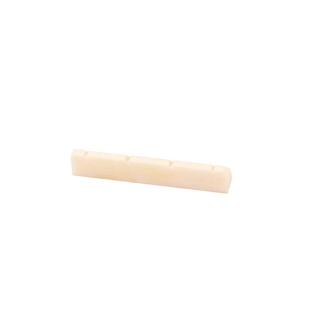 Alnicov Lightweight Portable Buffalo Bone Nut for 4 String Acoustic Guitar Ukulele