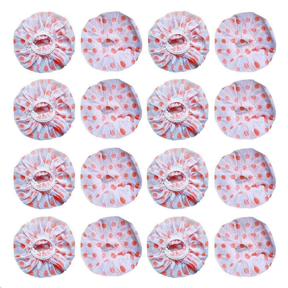 Disposable Microphone Cover 100pcs Non-Woven Mic Cover Odor Removal Handheld Microphone Grill Protective Cap for KTV Karaoke Recording Room News