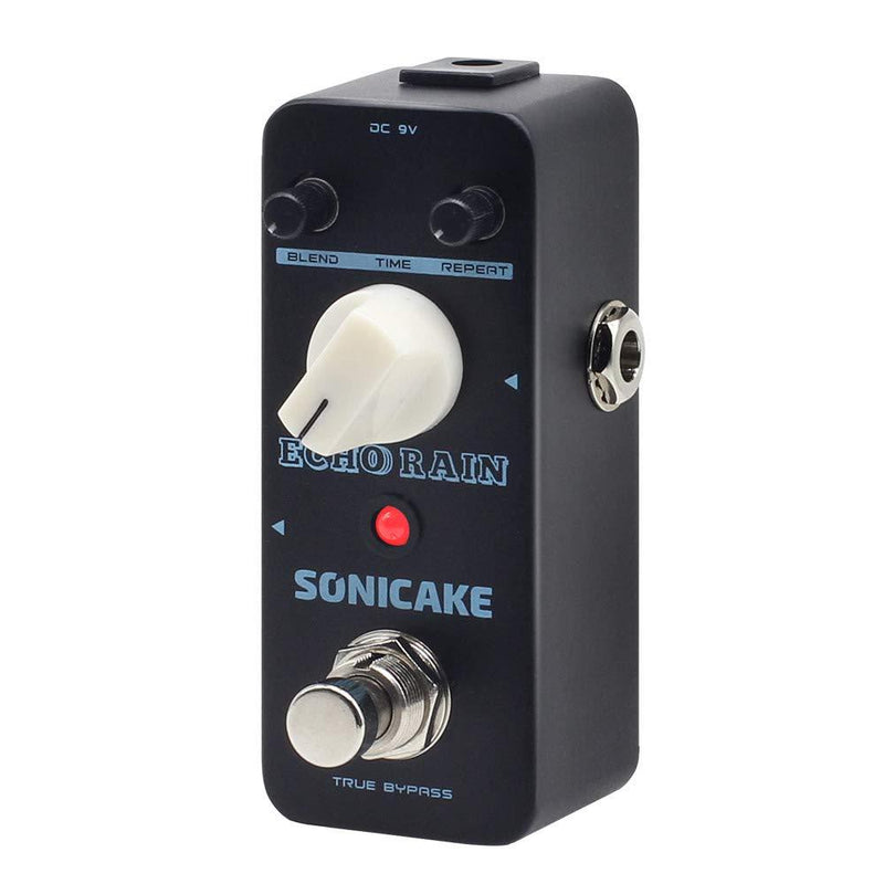 SONICAKE Delay Guitar Effects Pedal Echo Rain Analog-Style Hybrid Digital