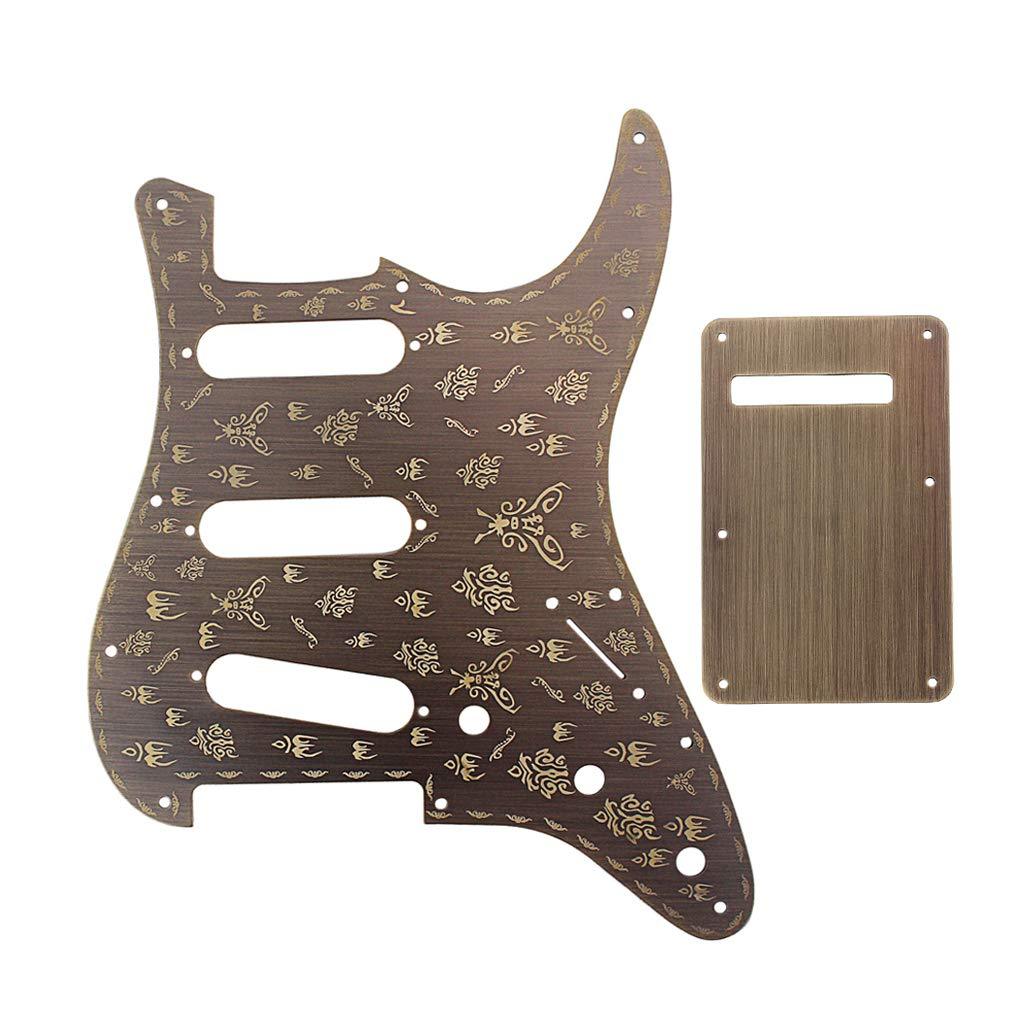 Alnicov 62 Pickguard 11 Hole Stratocaster Pickguard SSS Guitar Pick Guard for Fender Standard Strat Guitar Replacement