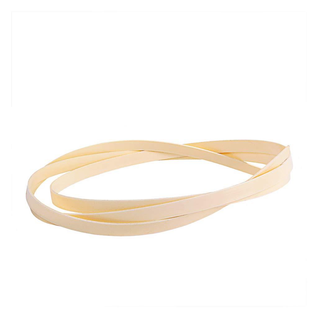 Alnicov 1630x10x1.5mm Plastic Binding Purfling Strip for Acoustic Classical Guitar,Cream Color