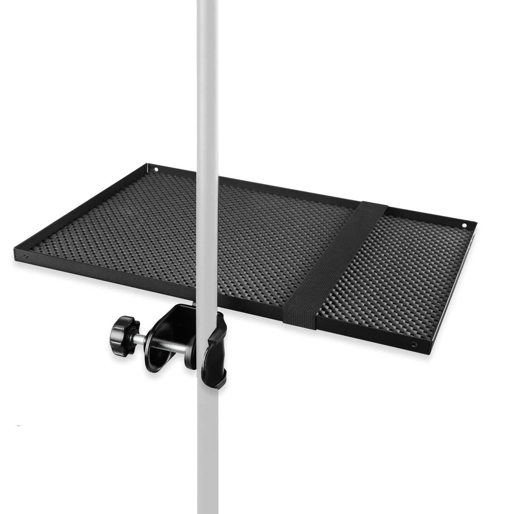 Mr.Power Microphone Stand Rack Tray Holder for Stage, Live Streaming, Recording (13" x 9") Large