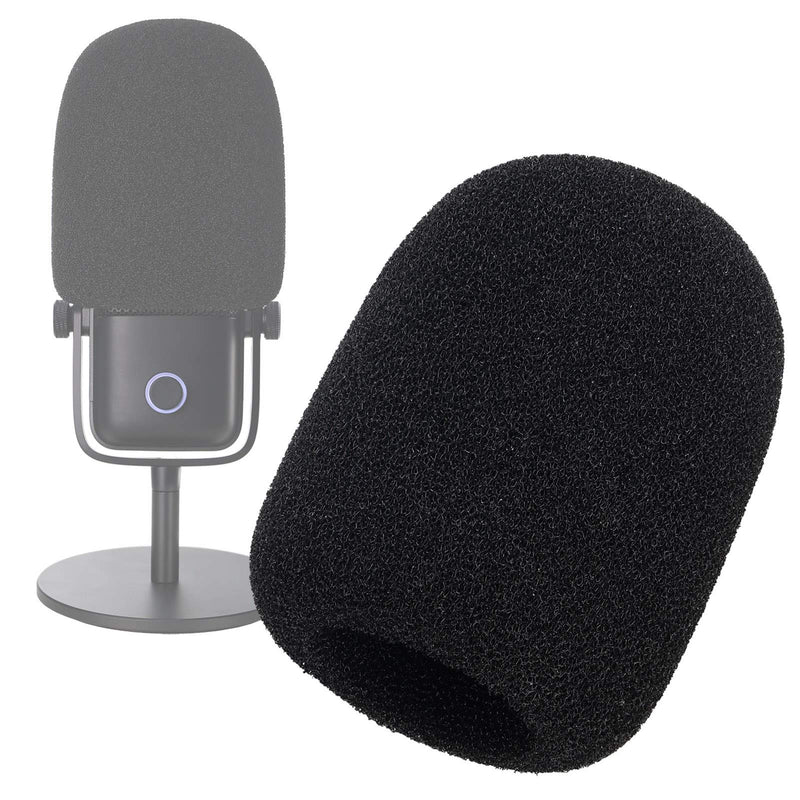 Pop Filter Used for Wave 1 Mic - Professional Streaming Mic Foam Covers Windscreen to Blocks Out Plosives, Compatible with Elgato Wave:1 Microphone by YOUSHARES