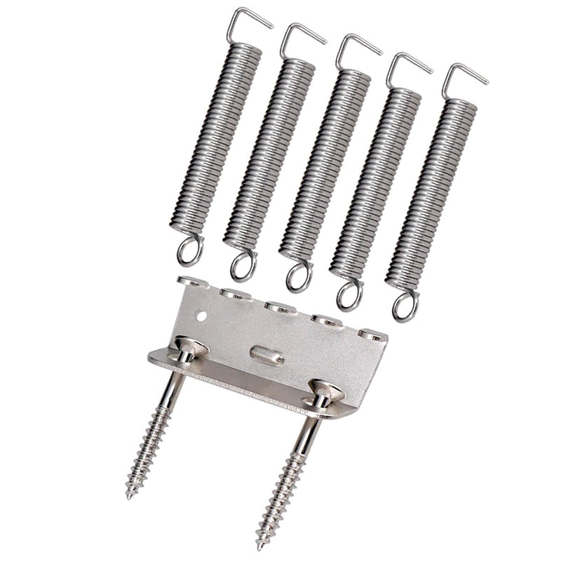 Alnicov Guitar Pure Vintage Tremolo Spring Claw Screws Kit for ST Strat Electric Guitar Replacement