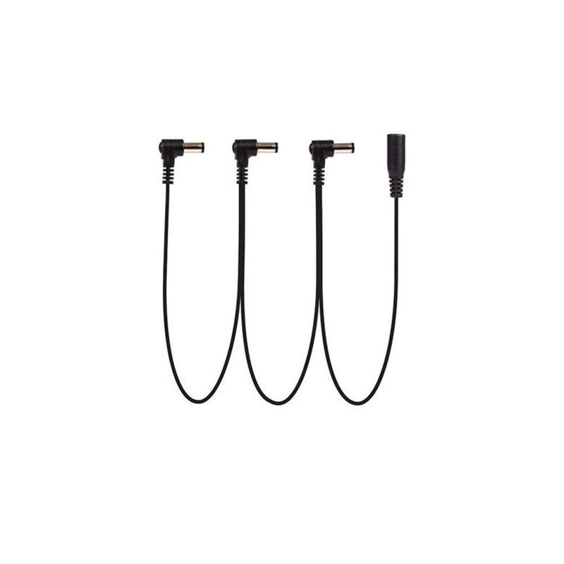 Alnicov 3 Ways Daisy Chain Power Cable Guitar Power Cable For Electric Guitar Effect Pedals Power Supply Cord Lead