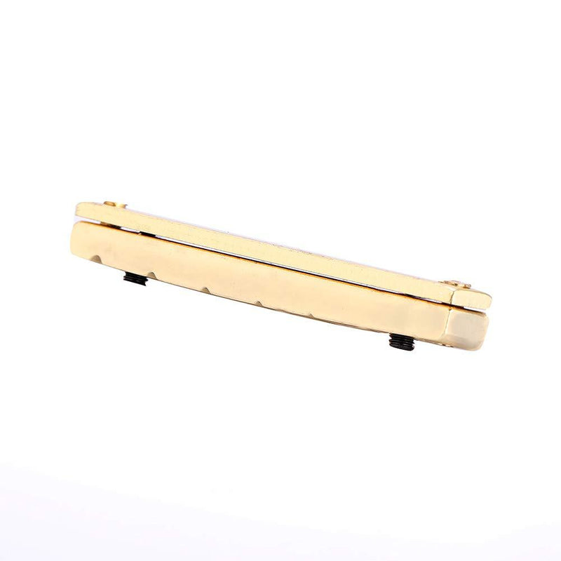 Guitar Nut, Brass High Performance Sturdy Durable Adjustable Guitar Bridge, Compact Size Music Practice Playing Music Enthusiast for Guitars