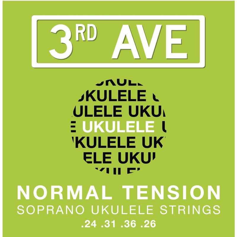 3rd Avenue Nylon Soprano Ukulele Strings – Standard C Tuning Single Set