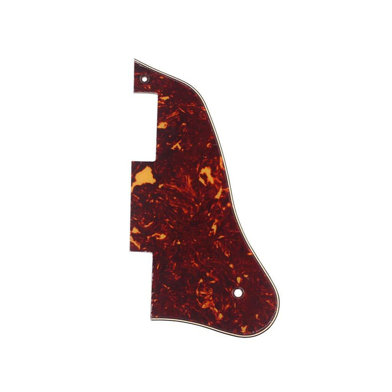 Alnicov Pickguard for Gibson ES-335 Guitar,Short Style (3 Ply Red Tortoise)