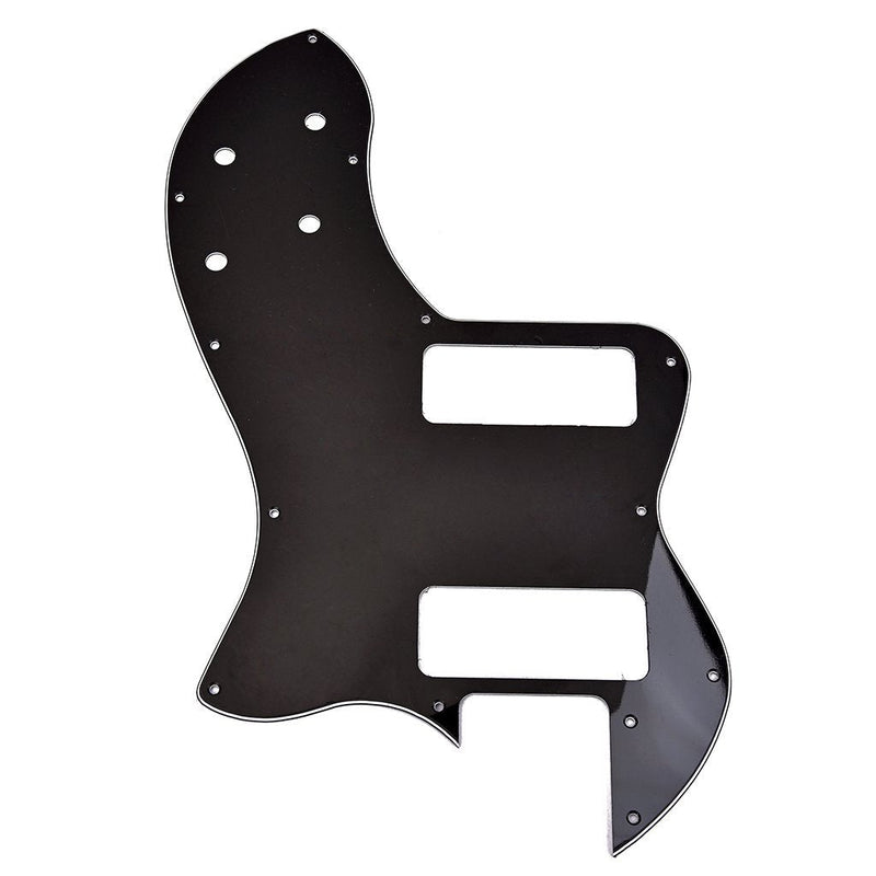 Alnicov Telecaster Thinline Pickguard P90 Modern Player Deluxe Tele Black