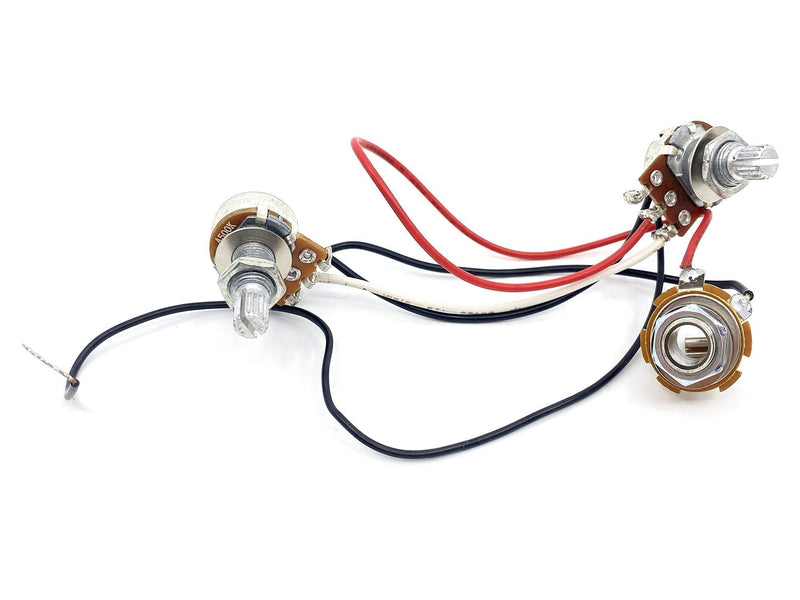 Wiring Harness for Precision Bass - 1 Volume, 1 Tone & Jack for Precision Bass