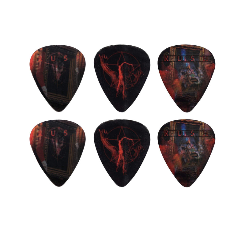 Perri's Leathers Ltd. LPM-RUSH1 - Motion Guitar Picks - Rush - 2112 - Official Licensed Product - 6 Pack - MADE in CANADA.