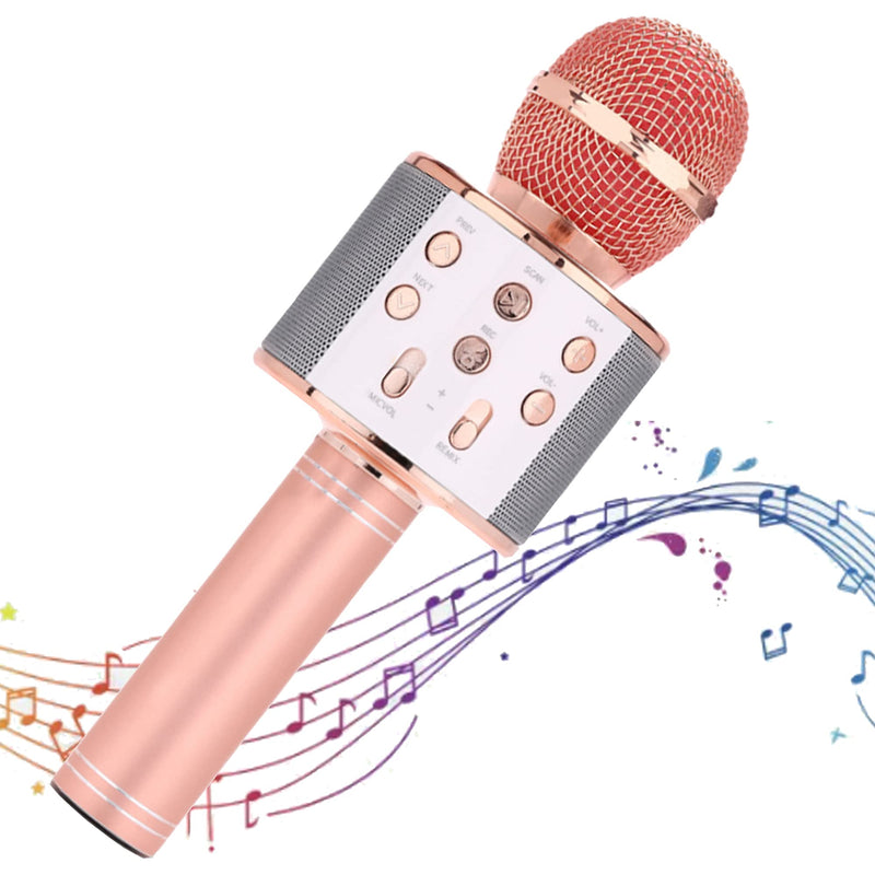 FGXY Karaoke Wireless Microphone, Home KTV Player, Bluetooth Handheld Karaoke Mic, Compatible With Android & IOS, Magic Sound, Home KTV Outdoor Party Music Recording Singing Playing Anytime