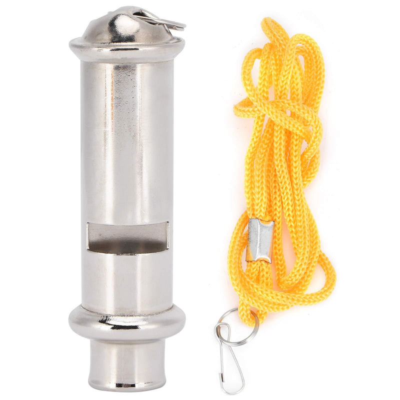 Gerioie Pigeons Whistle, Portable Mini Silver Training Whistle, with Lanyard for Young Pigeons for Pigeons for Bird for Homing Pigeon